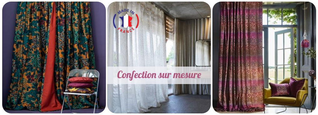 Rideaux Made in France sur mesure